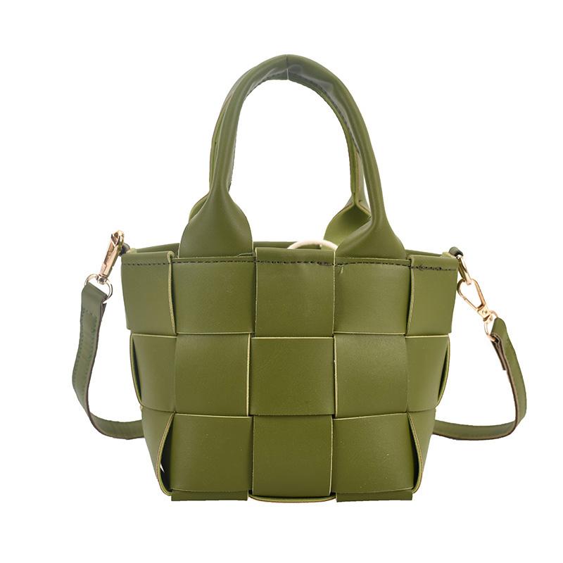 

Тканые дизайнерские сумки через плечо для женщин, летняя новая роскошная дизайнерская сумка из чистой кожи с завязками на шнурке 25x15x14cm