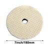 High Performance Buffing Pads Wool Pad Approx. 5inch 125mm Buffing Pad Versatile Application For Various Tasks