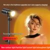 Portable Rechargeable Hair Light for Professional Photography, Videography, and Live Streaming Atmosphere Settings