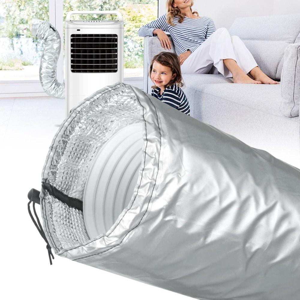 Reflektierende Luftauslassrohr-Ummantelung Universal-AC-Schnittstelle Isolierhülsen Außenbereich