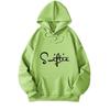 2025 New Printed Hoodie Sweater Women's Trend Versatile Clothes