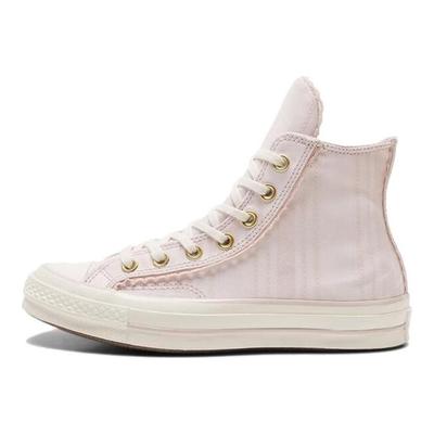 Chuck Taylor 70S Seasonal Comfortable Versatile Durable High-Top Canvas Shoes Women Sneaker Pink A13006C