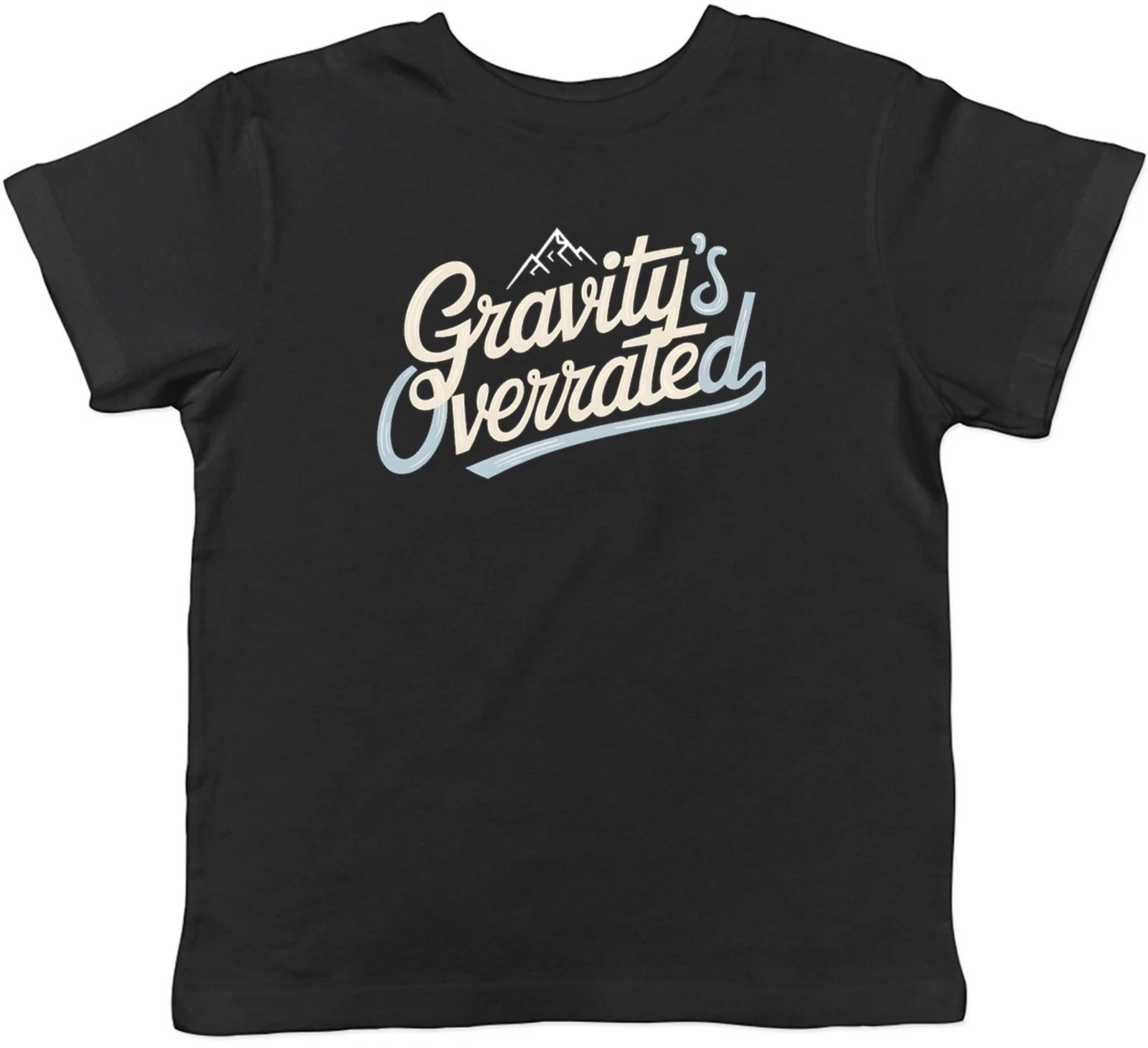 Rock Climbing Gravity s Overrated Kids T-Shirt Boys Girls Gift 160