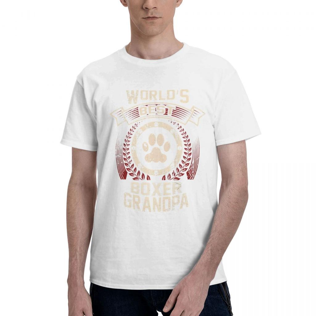 WorldS Best Boxer Grandma 100 Cotton Casual Breathable Confortable T Shirt Mens TShirts Mens Wear