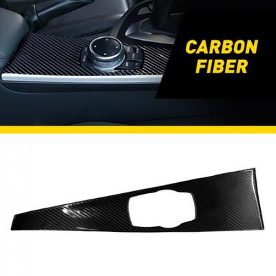 Multimediapanelöverdrag i kolfiber för BMW 3 4-serie F30 F34 2013 14 15- V