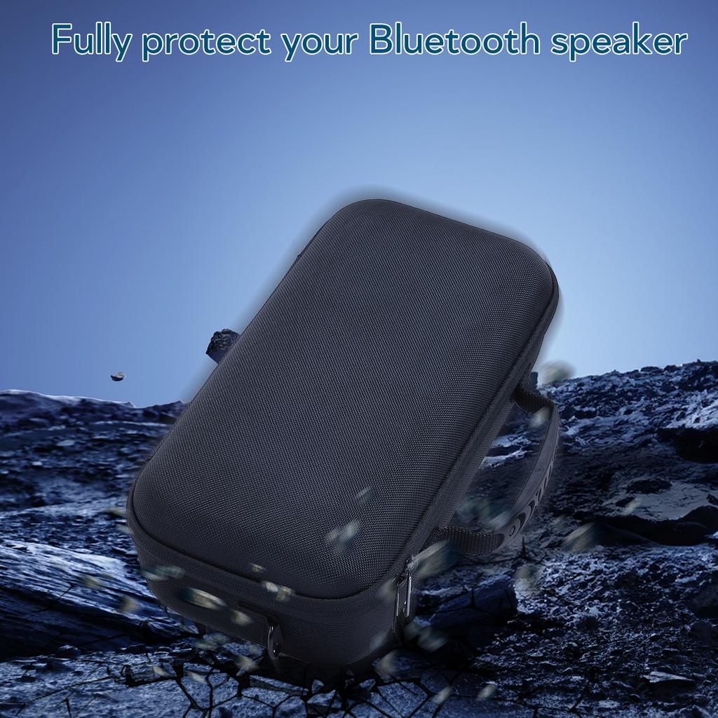 EVA Hard Carrying Case Bag Waterproof Hard Storage Case with Shoulder Strap and Handle for Bose SoundLink Max Portable Speaker