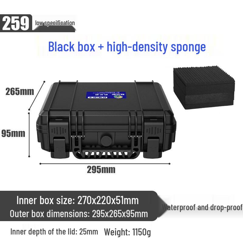 Ally Portable Waterproof Shockproof Tool Case