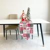 Christmas Table Runner Christmas Polyester Printed Tablecloth Decorative Table Napkin