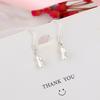 Korean Copper Earrings Fashion Retro Accessories Frosted Flower Earrings Gift Accessories