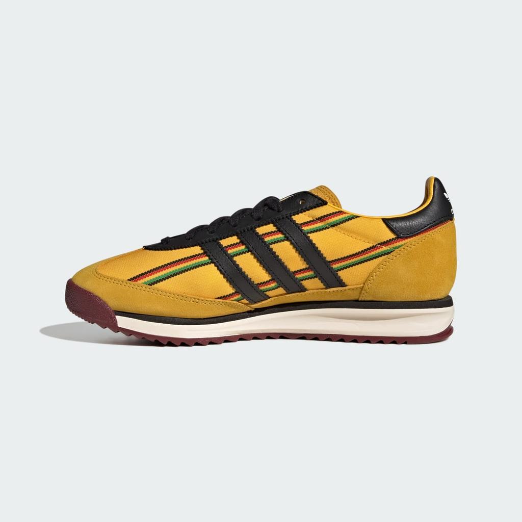 adidas SL 72 RS JFF X BOB MARLEY KI8575 Unisex Originals Sneakers Yellow / Black / Green