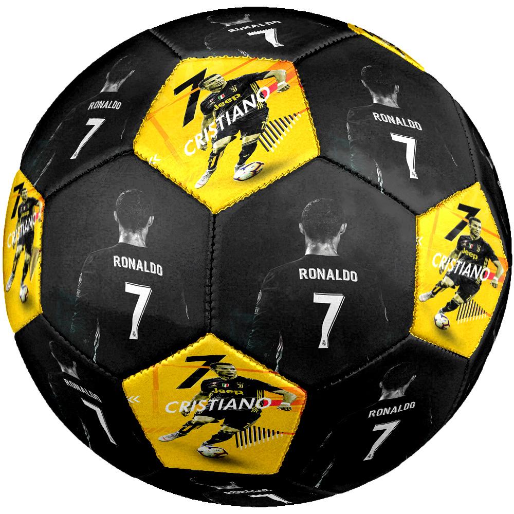 Ronaldo's Portugal Celebration Soccer Ball Size 5 Football Machine-Stitched Indoor/Outdoor Universal Football