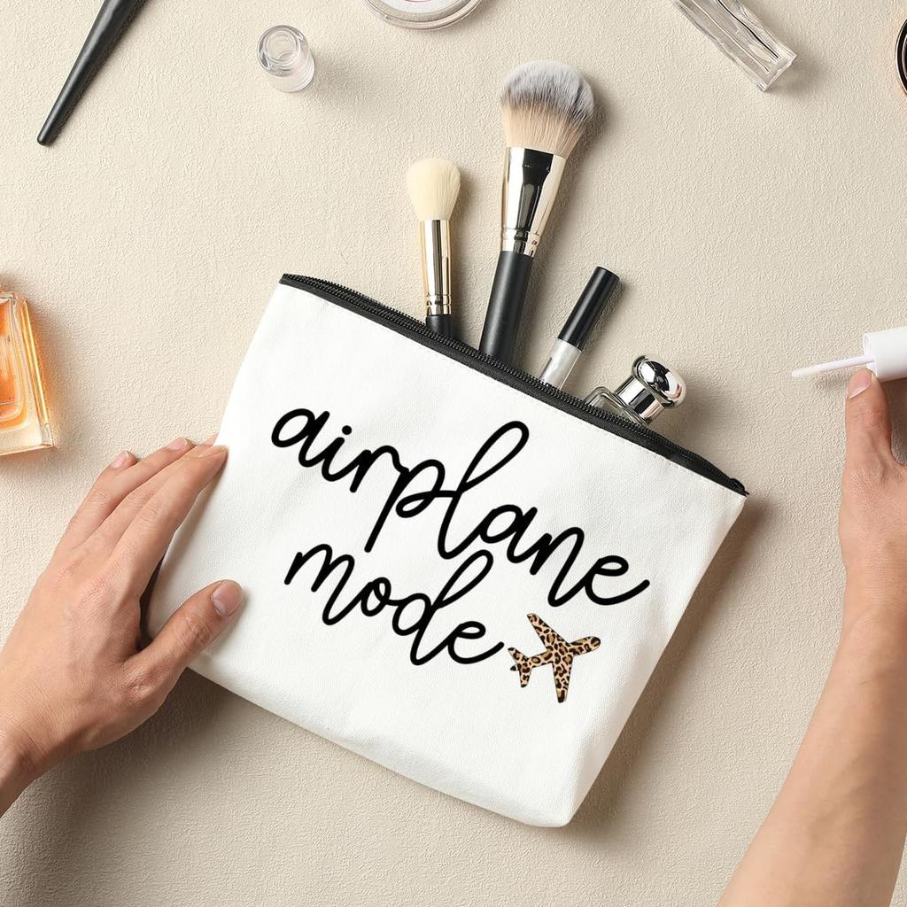 2 PCS Travel Gifts for Women Girls Trip Gifts Girls Weekend Gifts Girls Trip Gifts Favors Makeup Bag Weekend Bags for Women Friend Sister Traveler
