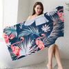 Ultrafine Microfiber Beach Towel Large Size Quick Dry Absorbent Digital Print Swim Cover Up Sun Protection Women Men Kids Pool Travel