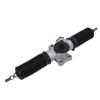 Power Steering Gear Rack Pinion Assembly 30T 420mm Long with Rubber Bushing for Go Kart ATV UTV Quad