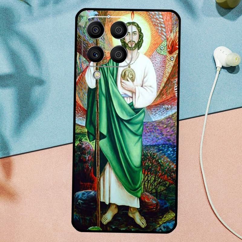 San Judas For Samsung Galaxy M21 M31 M11 M13 M33 M53 M16 M06 M12 M14 M15 M35 M55 M34 M54 M32 M52 Case