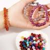 Handmade Beads Acrylic Round Beads Handmade DIY Homemade Hand String Beads Bracelet Necklace Accessories Loose Beads Jewelry Accessories Materials