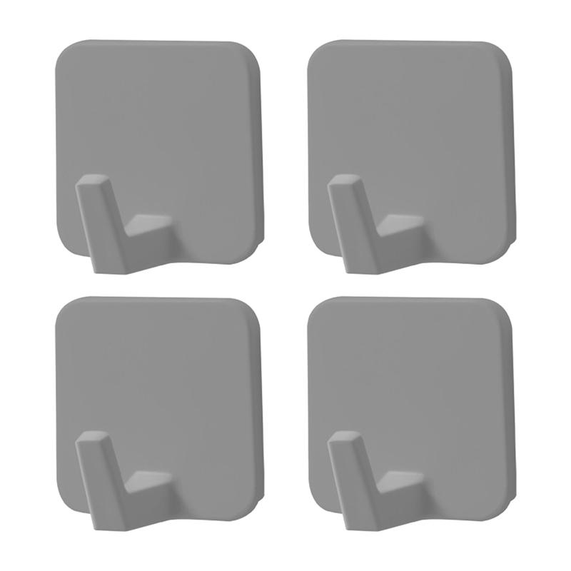 Multi Purpose Hooks Kitchen Punch-free Slotted Drawable Hooks Seamless Strong For Home Storage Gap Rack Hooks
