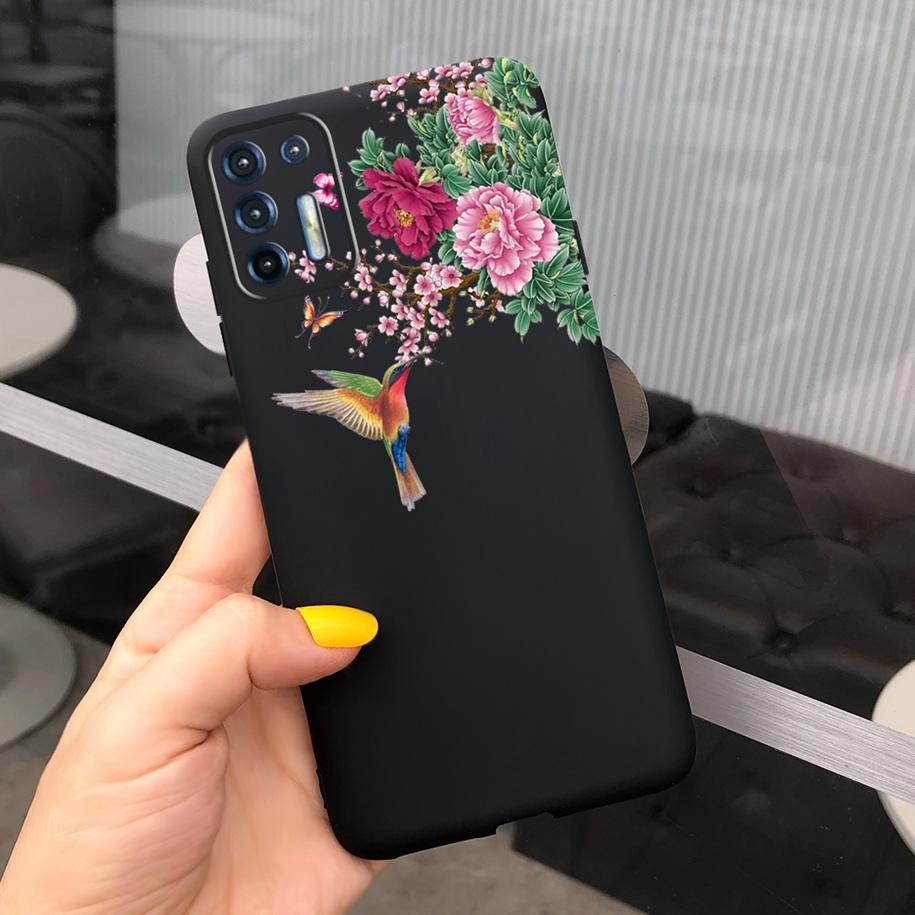 Für Motorola Moto G9 Plus Hülle Mode Liebesherz Weiche Abdeckung Silikon TPU Funda Für Moto G9 Plus XT2087-1 G9Plus Handy Tasche Hüllen