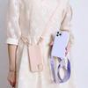 Silicone Lanyard Phone Case For iPhone 12 13 Mini 14 15 16 Pro Max X XR XS Cover With Neck Strap Crossbody Necklace Cord
