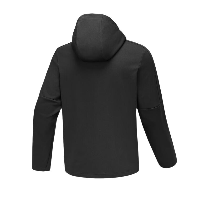 Skechers Jackets Men's Carbon Black/0018 Hooded (Non-detachable) Moderate P425M092-0018
