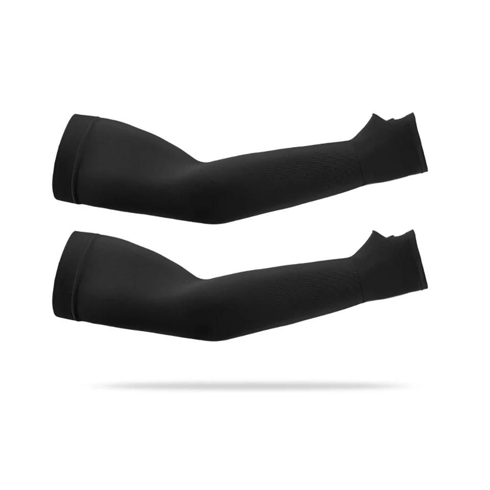 1Pair UPF50+ Cool Arm Sleeves for Women Men Summer Cycling Running Fishing Breathable Ice Silk Sunscreen Oversleeve Unisex