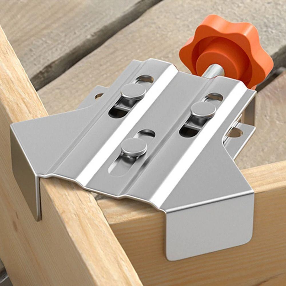 Multipurpose Woodworking Tool 90 Degree Right Angle Clamp Swing Jaw Photo Framing Tool  T-shaped