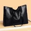 Retro Tragetasche aus weichem Leder Neue PU Handtasche mit hoher Kapazität für Pendler Europäischer und amerikanischer Trend Einfache und vielseitige Mode-Schultertasche