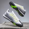 Five-sided High-rise Indoor Flat Football Shoes, Suitable for Men and Women, with a Non-slip Design.