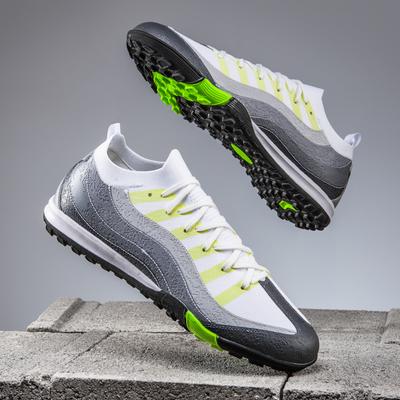 Five-sided High-rise Indoor Flat Football Shoes, Suitable for Men and Women, with a Non-slip Design.