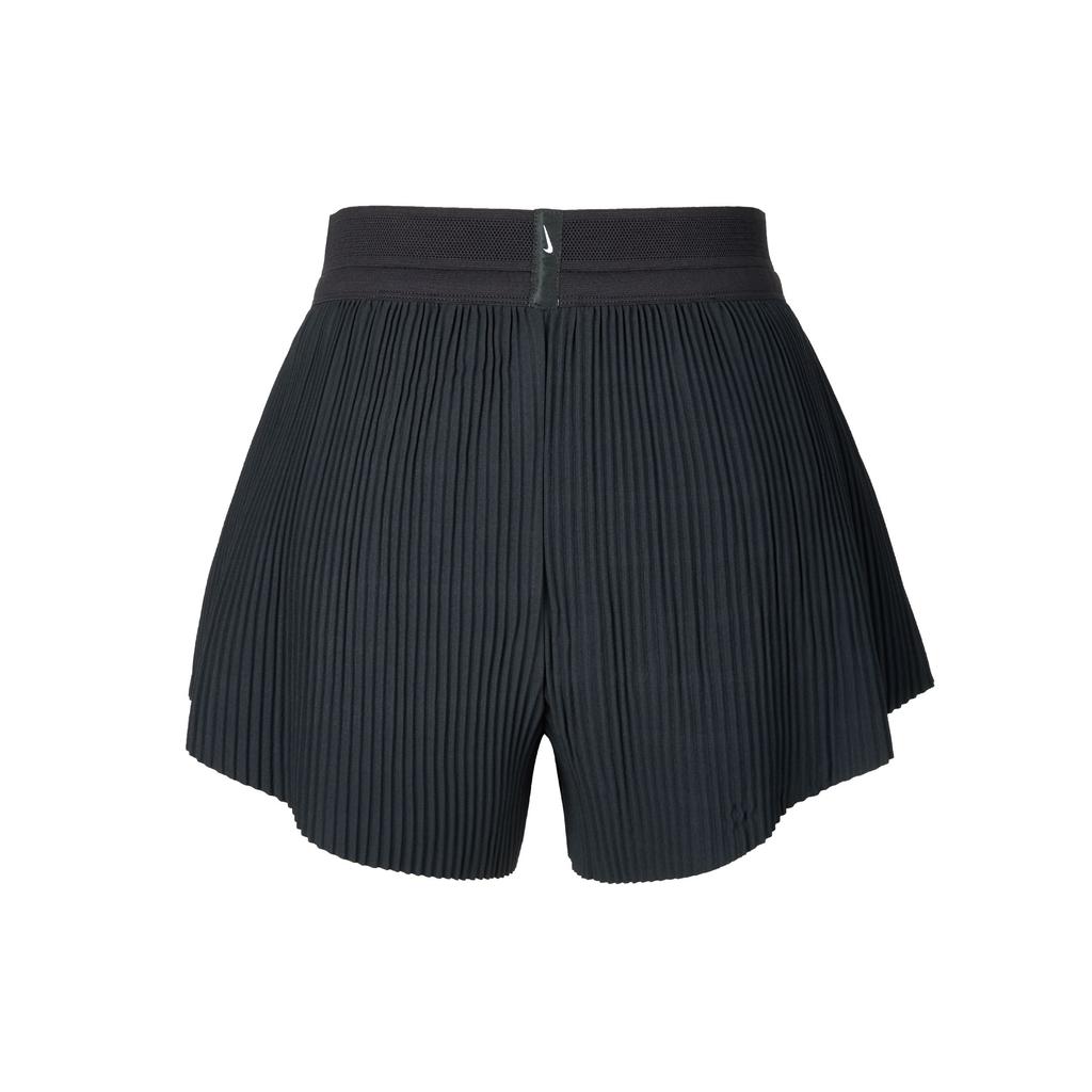 Nike Aeroswift Einfarbig Mittelhoch mit Futter Lässige Shorts Damen Unterteile Schwarz FN2329-010