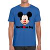Mickey Mouse Disney Red Nose Day Unisex Mens T Shirt Womens Tops Tees
