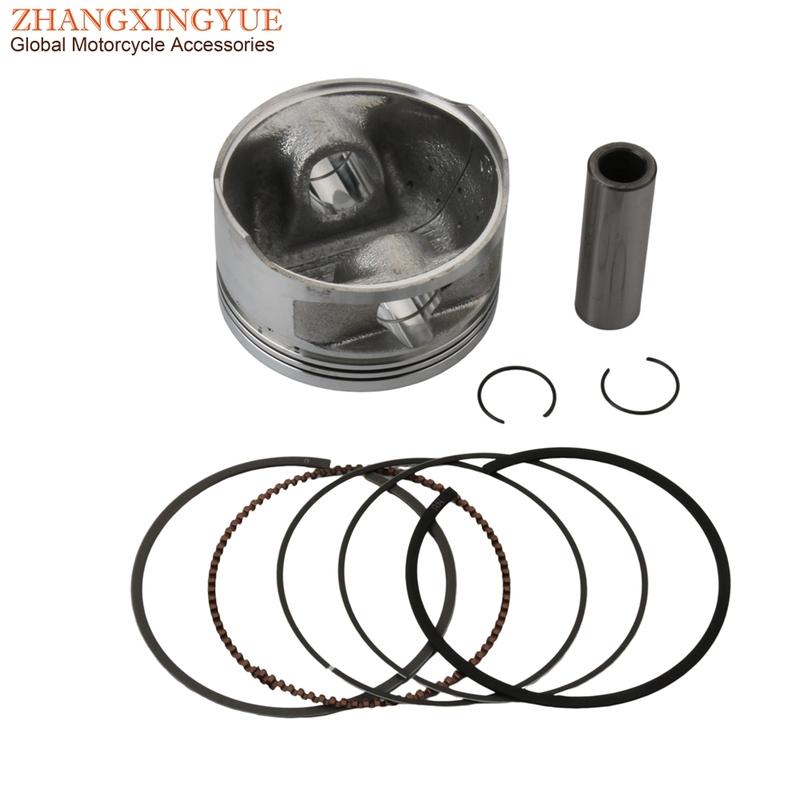 Scooter Piston Kit For Kymco Xciting 250 People S 250cc Maxxer MXU 300cc 13101-LDB2-E00 13011-KHE7-900 Motorcycle Engine Parts