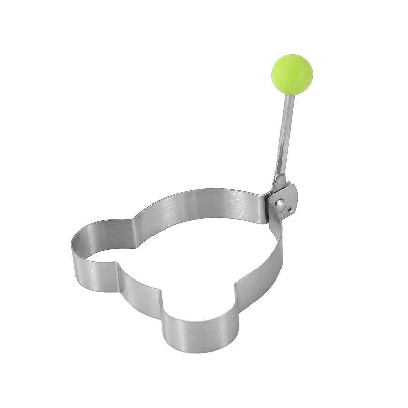 Набор формочек для яиц и риса из нержавеющей стали в форме сердца Mickey Omelette Maker