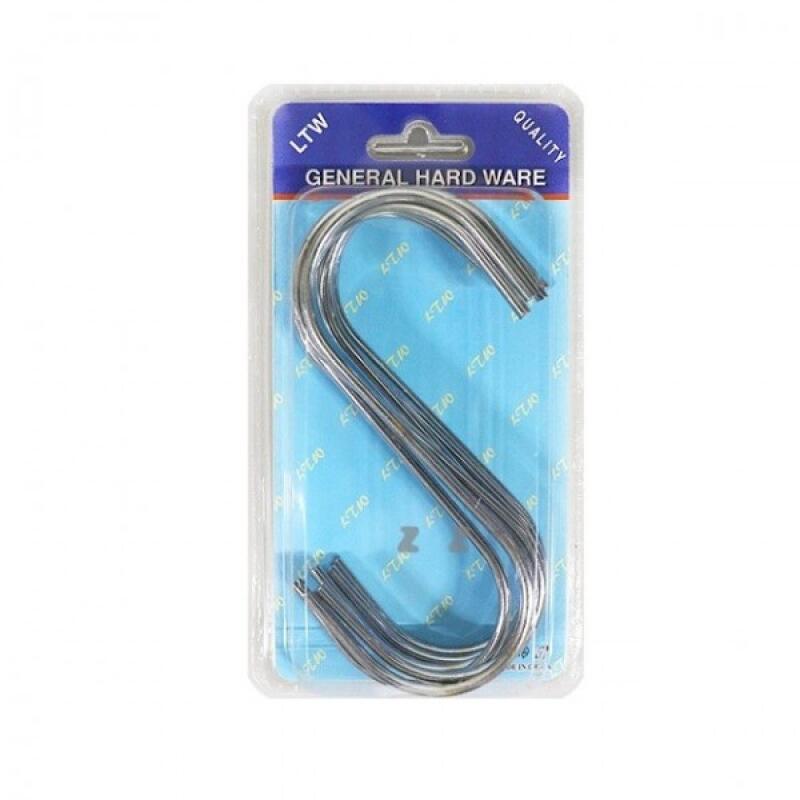 

Kitchen and bathroom accessory hanger S-shaped hook extra large