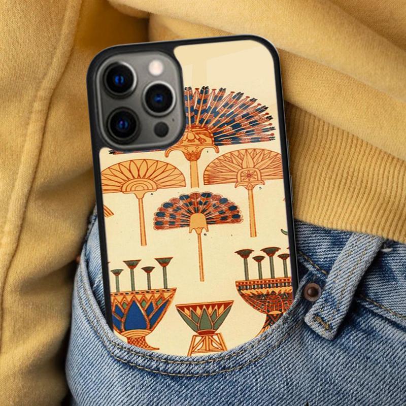 Egypt Nefertiti Anubis Ankh Soft Phone Case for iPhone 17 Air 16e Pro Max 15 Pro 13 14 Plus 11 12 MagSafe Magnetic Coque