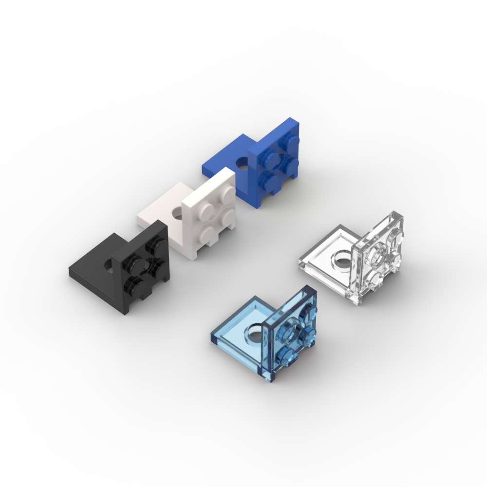 

MY OWN CREATION 10PCS 3956 Bracket 2x2 2x2 Building Blocks Including 2 Holes Support Stand Blocks Particle Puzzle Toy Children Birthday Kid Present