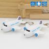 Schöner Flugzeug-Schlüsselring mit LED-Sound, Auto-Schlüsselanhänger, Handtasche, hängendes Dekor, Geschenk