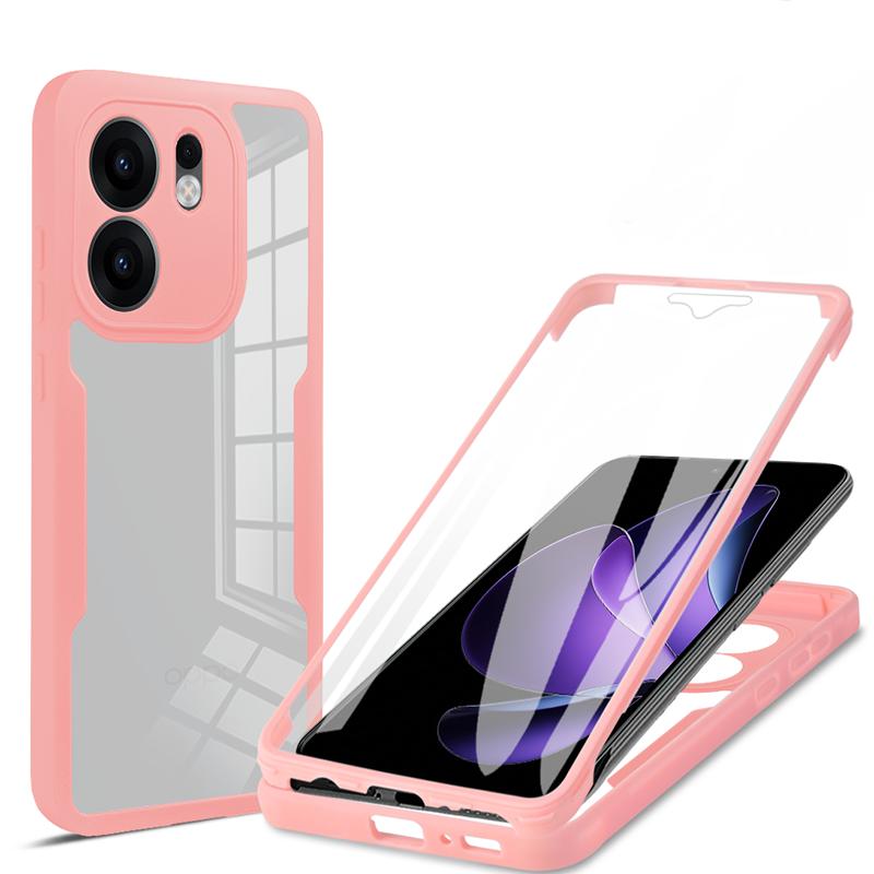 360 Full Body Screen Protector Case For Realme C75 C75X C33 C30 C25 C25Y C21 C21Y Transparent Double Sided Silicone Bumper Cover