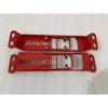 Suzuki Samurai Sierra Door Hinge Step Foot Peg Metal Foldable 2 Set Red & Black