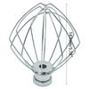 Reliable Mixer Head Whisk Attachment Wire Whisk Replacement Easy to Clean Stainless Steel Material for Stand Mixers