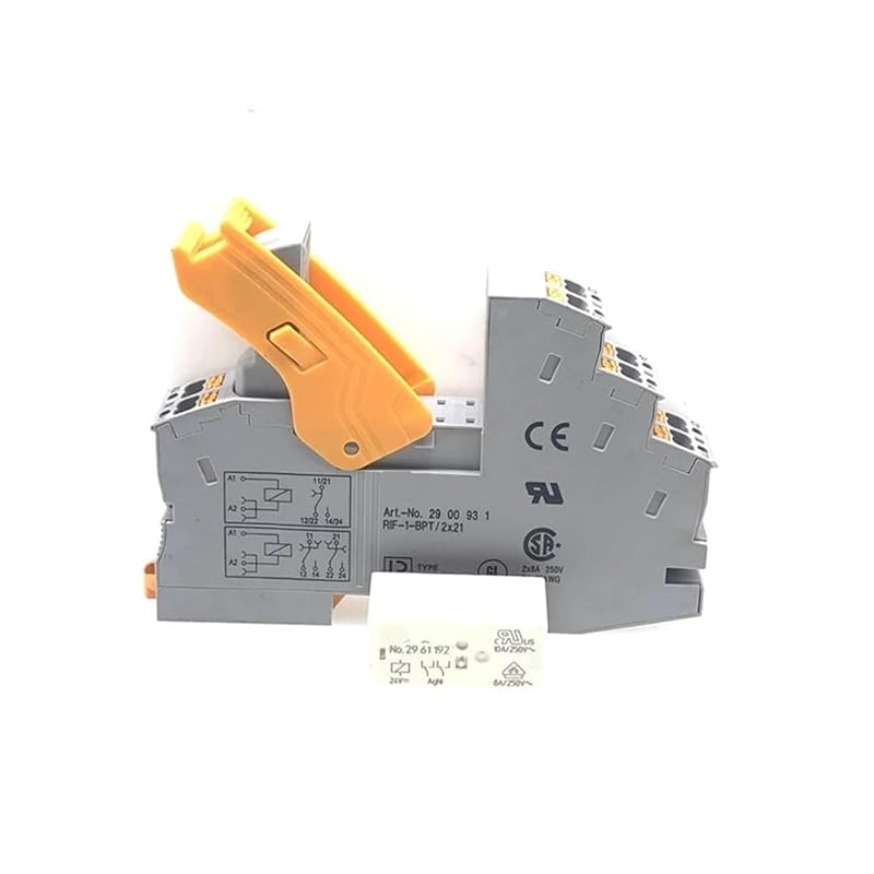The Relay and Base No.2961192 NO.2900931 RIF-1-BPT/2x21 1 PCS CIMWJOPS(No.2961192 with Base)
