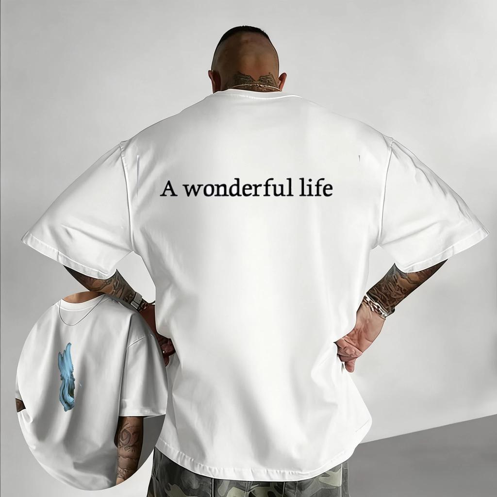 Tom Odells Wonderful Life Journey 2026 Printed Tshirt for Men A Retro and Fashionable Summer Printed 100 Pure Cotton Tshirt