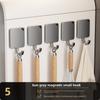 Magnetic Suction Hook Set For Kitchen Refrigerator No Drilling Multipurpose Organizer For Home Use