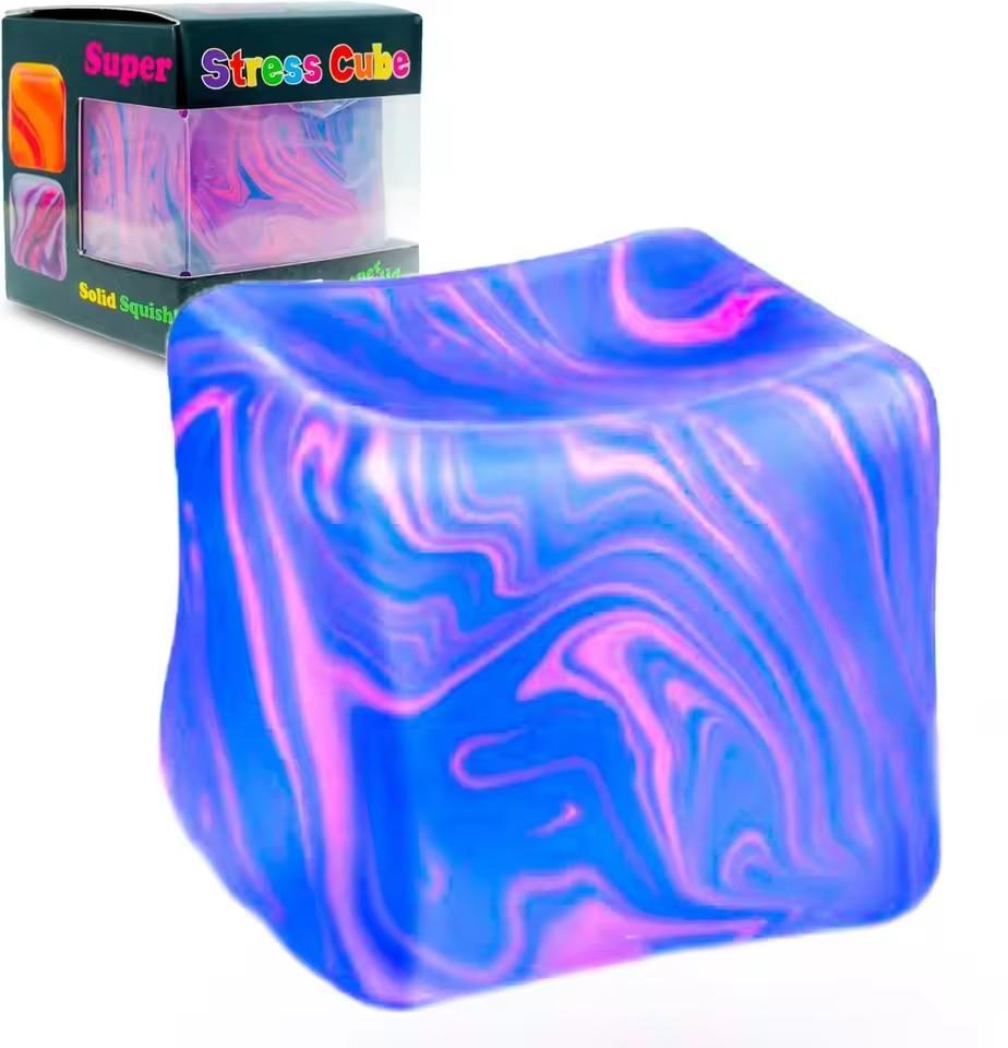 Nouveau Cube Sensoriel NiceNeedoh, Outil Anti-Stress Pour l'Anxiété Et la Concentration, Cube Sensoriel de Bureau Pour Adultes Et Enfants
