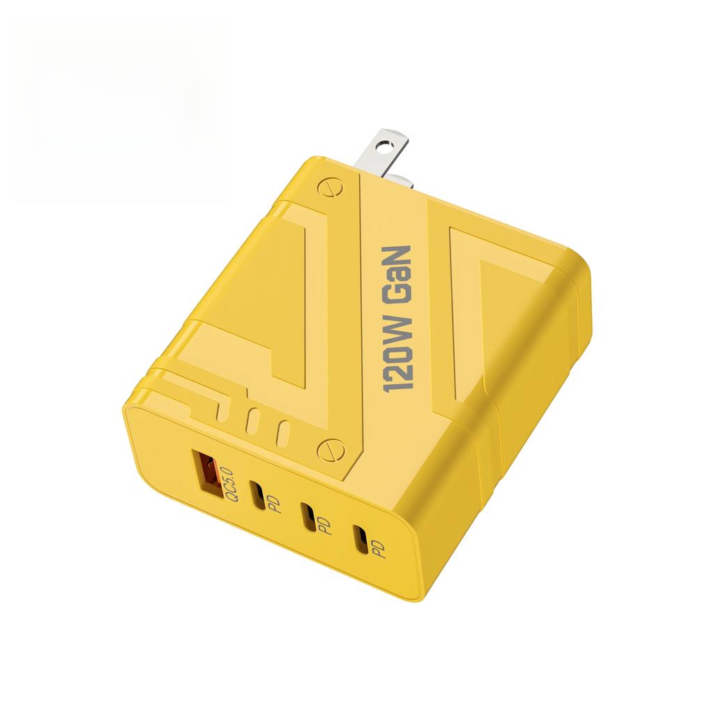 Ładowarka USB 120W Szybkie Ładowanie Type-C Quick Charge3.0 PD Adapter do IPhone 16 15 Xiaomi Samsung Wtyczka EU/US Adapter Ścienny do Telefonu