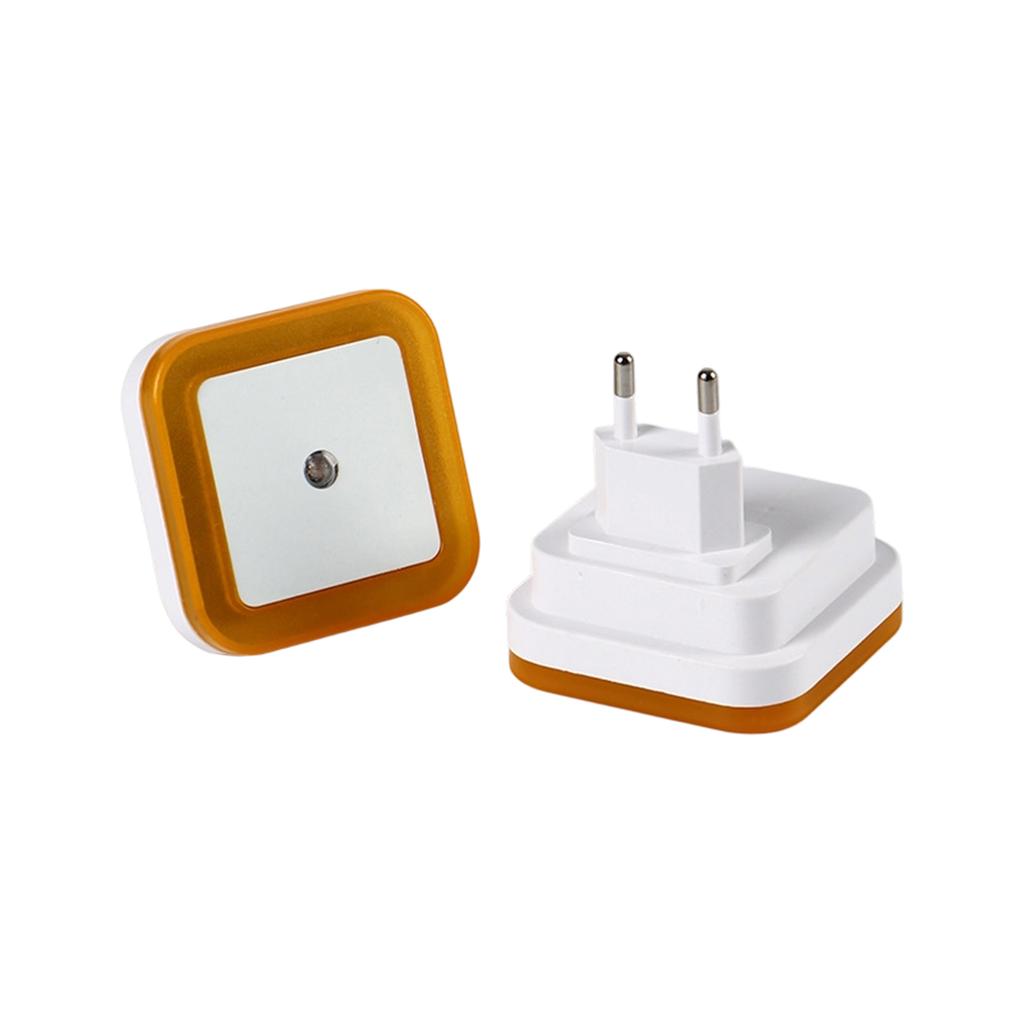 LED Smart Light-Controlled Energy-Saving Night Light (European Standard Square)