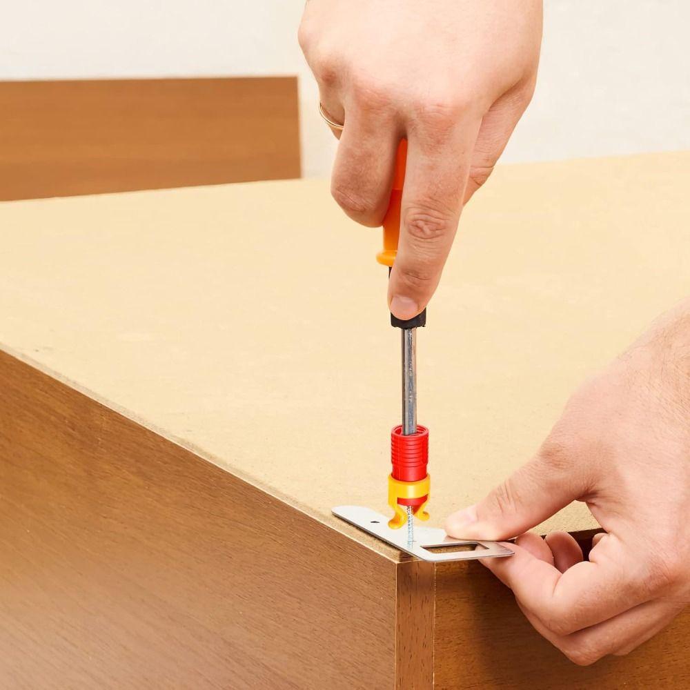 Depth Control Screw Holder Tool Plastic Woodworking Drilling Tool New Drill Clamp Fixing