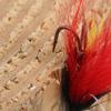 #6 Double Hook Salmon Steelhead Wet Flies, Intruder Style Fox Tail Streamer Fishing Lure, Trout Bass Bait Freshwater & Saltwater