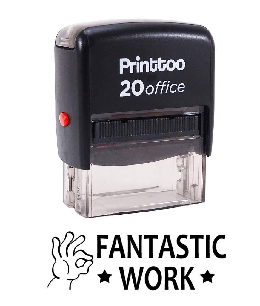 Printtoo Self Inking Rubber Stamp Office Stationary FANTASTIC WORK Custom