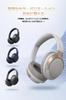 MIATONE Seattle Wireless Hybrid Active Noise up to Wireless AUX Wired Ambient Sound Capture Deep Headphone Storage Case Up to 60 Hours of 40mm 10mm